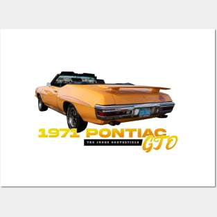 1971 Pontiac GTO The Judge Convertible Posters and Art